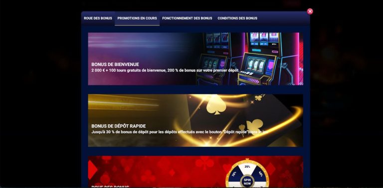Wild Dice Casino promotions